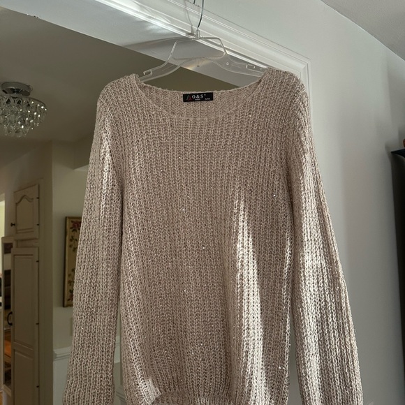 O&S Cream Sweater - Picture 2 of 4